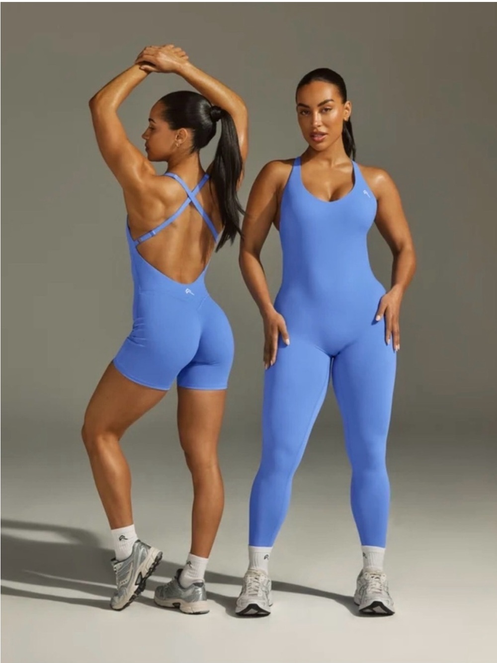 NWT-Oner Active UnifiedMove™ Scoop Back All In One 6" | Glaucous Blue